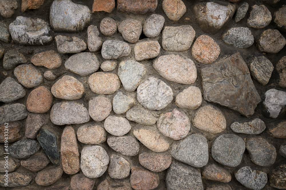 Stone Wall Background round grey Stone Wall Background round grey