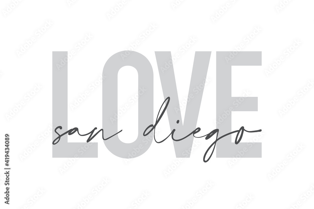 Modern, urban, simple graphic design of a saying Modern, urban, simple graphic design of a saying