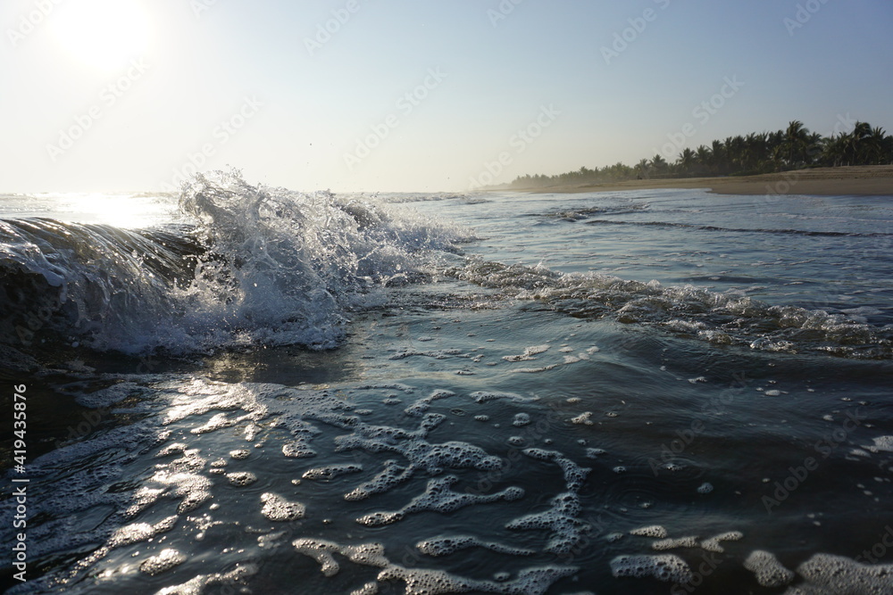 Obraz premium olas marinas