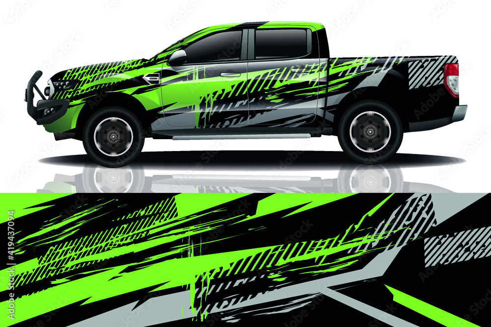 Car wrap graphic racing abstract background for wrap and vinyl sticker Car wrap graphic racing abstract background for wrap and vinyl sticker
