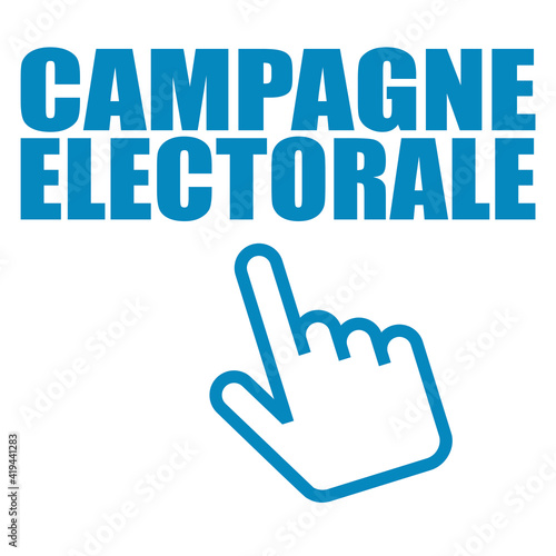 Logo campagne électorale.