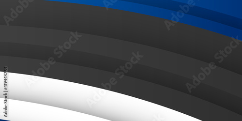 Blue black white wave background vector illustration lighting effect graphic for text and message board design infographic . Template corporate concept blue black grey and white contrast background. 