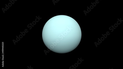 Photo Realistic and Detailed Uranus
