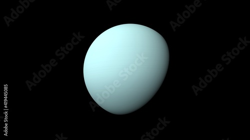 Realistic and Detailed Uranus