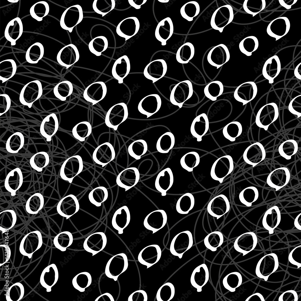 Abstract seamless doodle pattern, hand drawn grunge ink sketch background Abstract seamless doodle pattern, hand drawn grunge ink sketch background