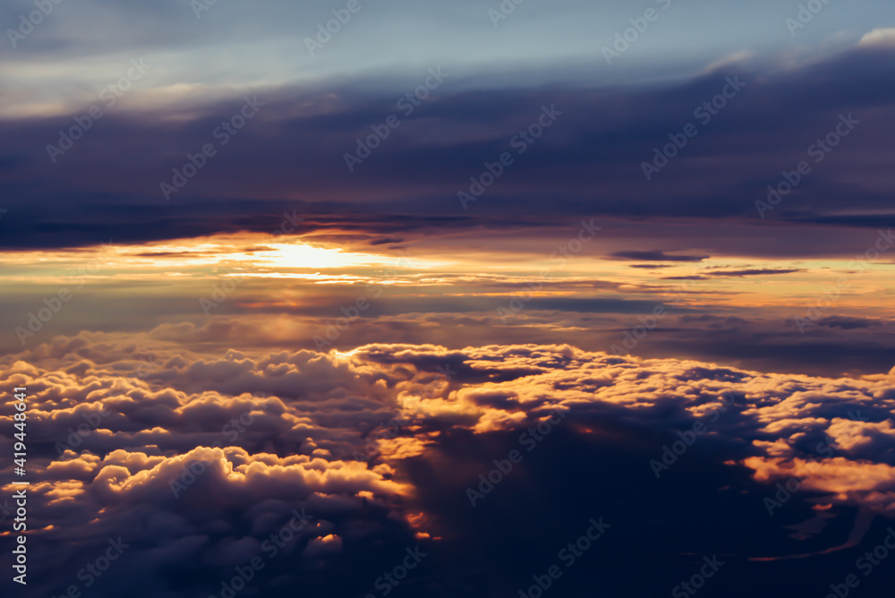Fototapeta premium entre ciel est terre