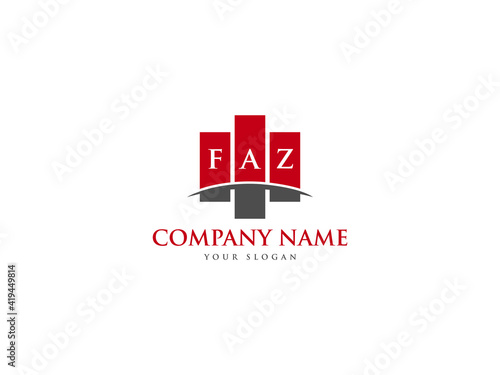 Letter FAZ Logo Icon Design For Kind Of Use