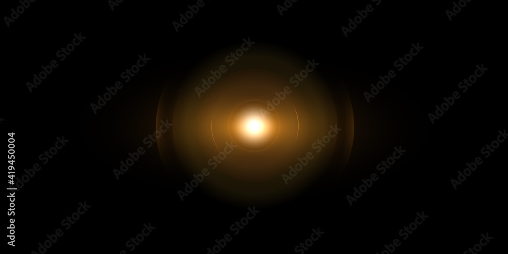 Bright light effect with rays and highlights for vector illustration. Bright light effect with rays and highlights for vector illustration.