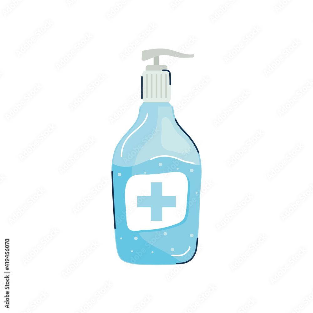 antibacterial soap bottle medical icon antibacterial soap bottle medical icon
