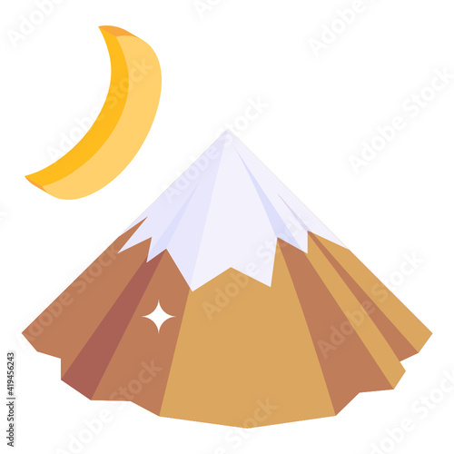 
Sun isometric style icon, editable vector 

