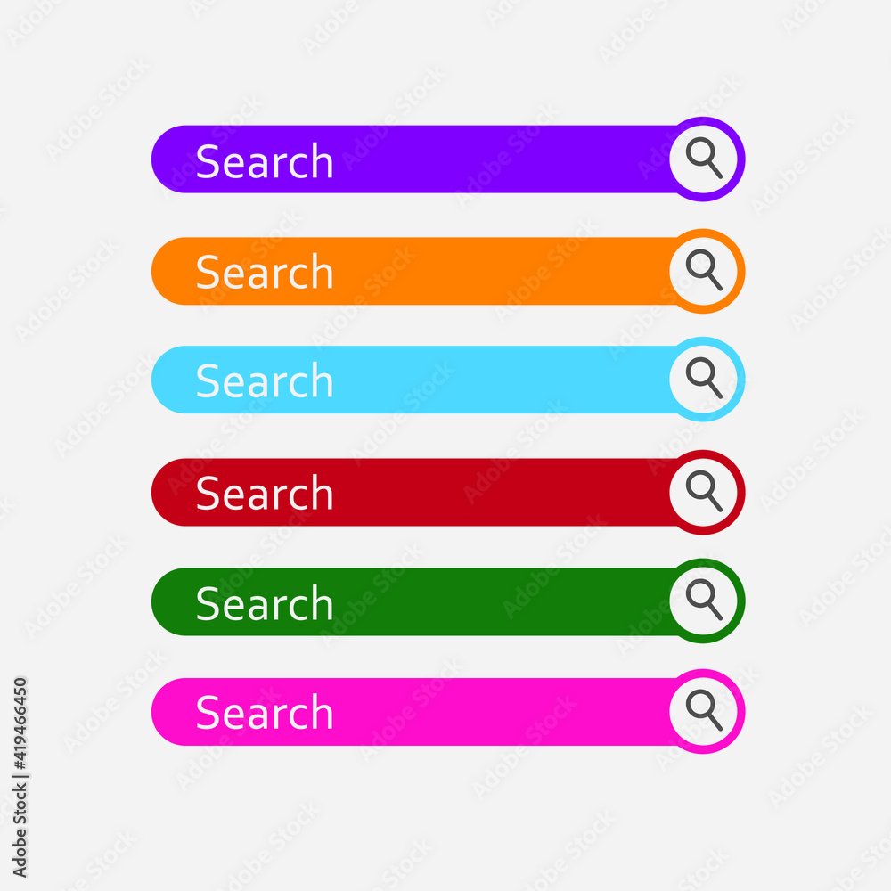 Sign Search template button icon for web. Vector isolated
Sign Search template button icon for web. Vector isolated