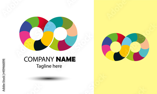 Infinity logo design