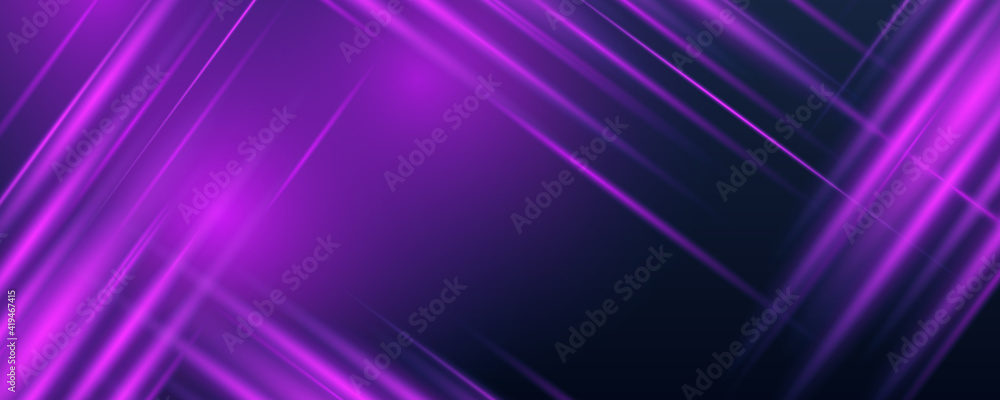 abstract lights purple background