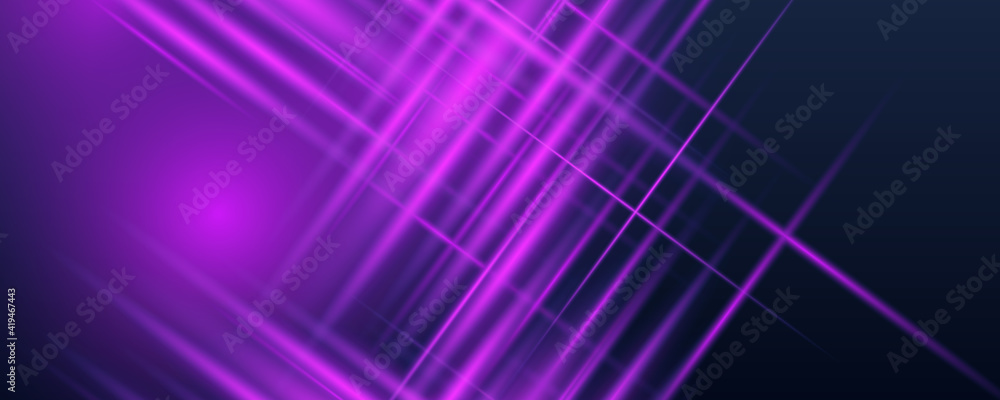 abstract lights purple background