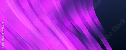 Modern purple light tech digital futuristic background for wide banner with copy space for text photo