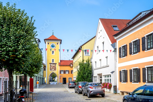 Tor, Kelheim, Bayern, Deutschland 