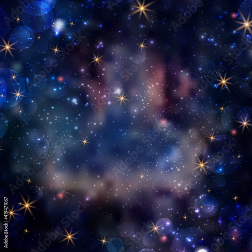 Abstract galaxy background