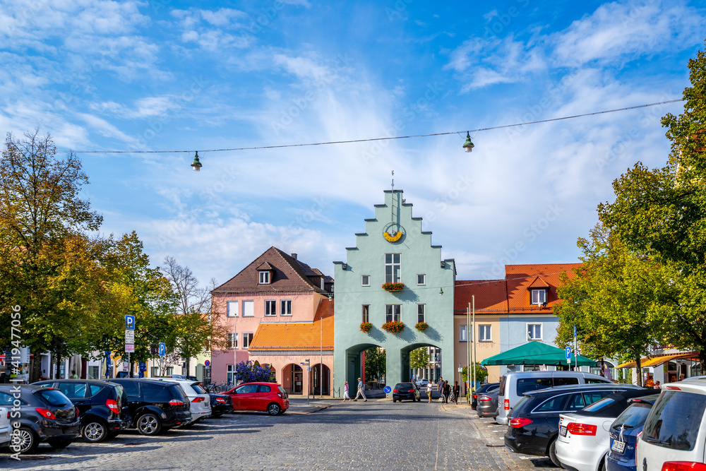 Altstadt, Neumarkt in der Oberpfalz, Deutschland 