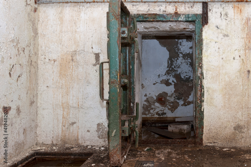 Abandoned Cold War shelter