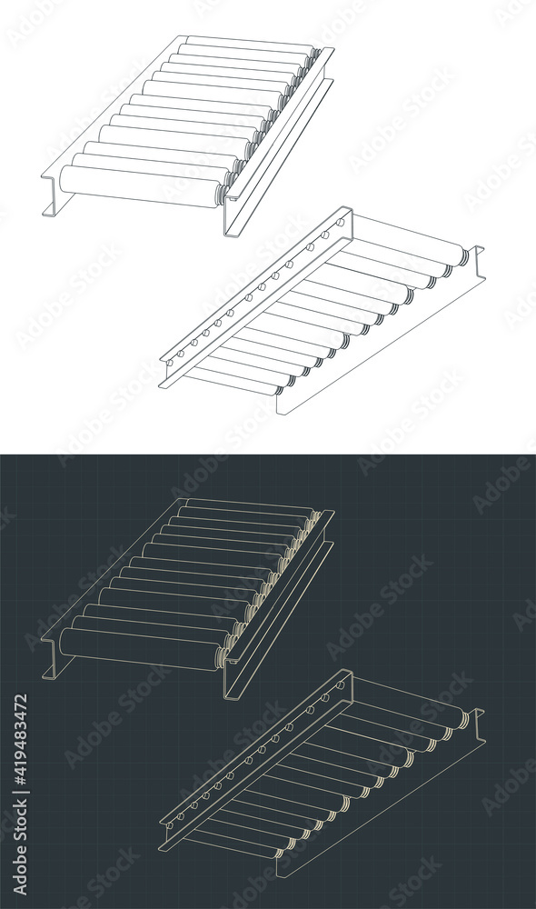 Conveyor belt sketch