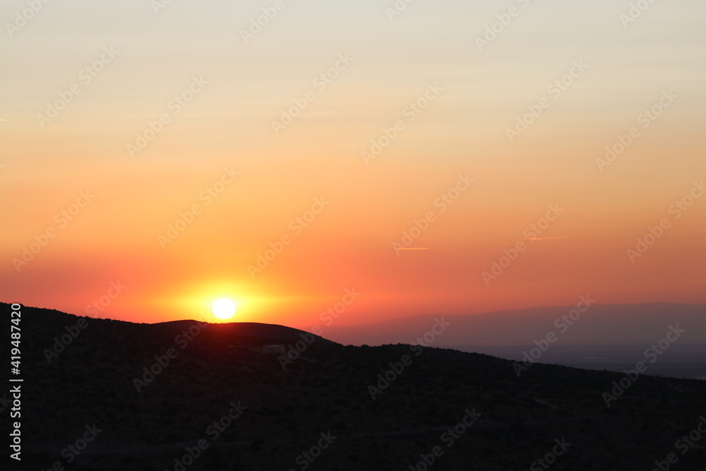 Obraz premium Sunset Sky