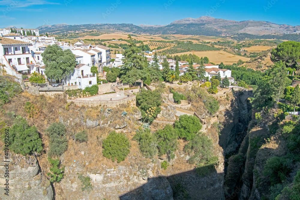 Genal Valley in Ronda, Malaga, Andalusia, Spain