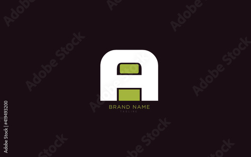 Alphabet letter Initial A, AA logo premium business typeface, minimal, innovative concept, creative, symbol, sign, Monogram, vector, template graphic design.