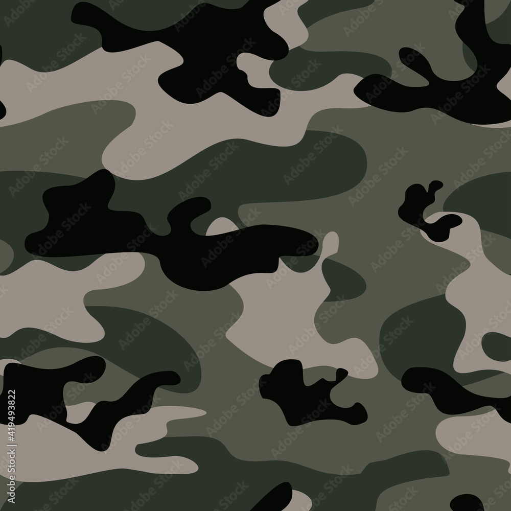 Army camo vector illustration, stylish template. Army camo vector illustration, stylish template.