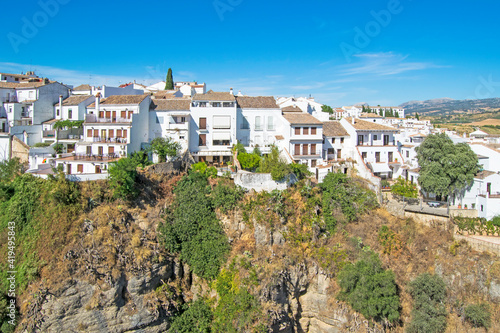 Ronda, one the most beautiful towns in Malaga, Andalusia, Spain