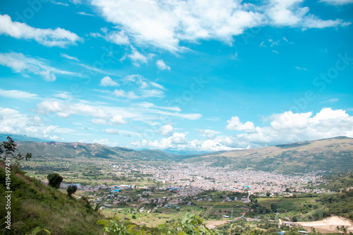 landscape with blue sky Jaén - Perú