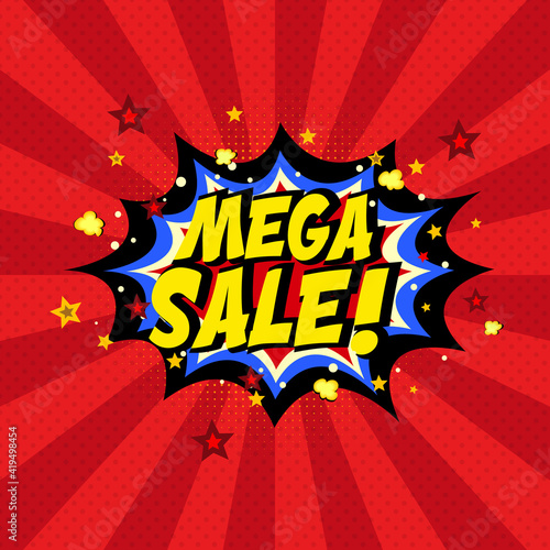 Comic book mega sale background