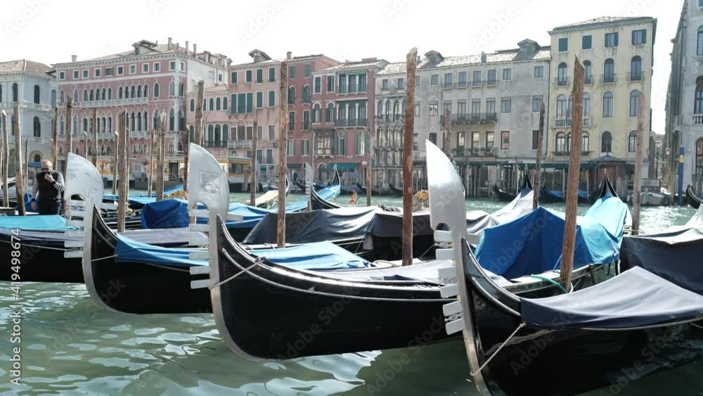 Venice, Italy - Walking through the less touristy streets of the lagoon city, among lesser-known canals, bridges and houses Venice, Italy - Walking through the less touristy streets of the lagoon city, among lesser-known canals, bridges and houses