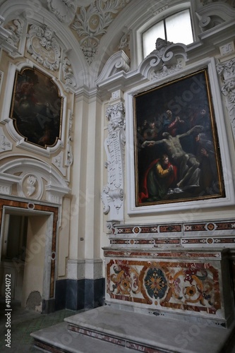 Napoli - Terza Cappella di sinistra della Chiesa di Sant'Agostino degli Scalzi photo