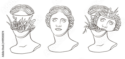 Venus de Milo's head 1