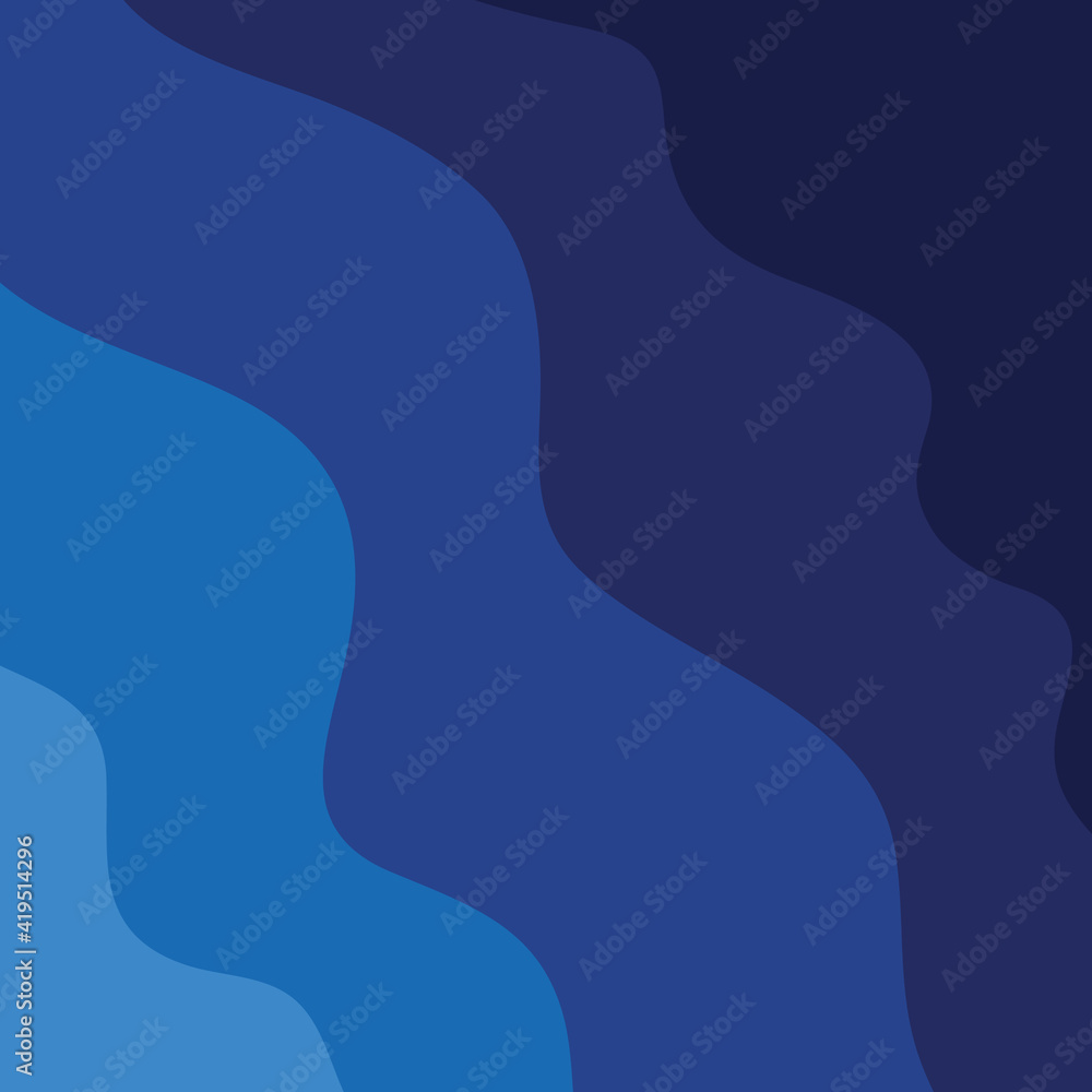 Abstract blue wavy background. Ocean backdrop Abstract blue wavy background. Ocean backdrop