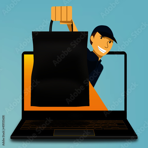 Entrega Pelo Computador