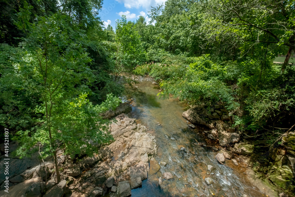 Little Sugar Creek along the Greenway, Charlotte, NC Little Sugar Creek along the Greenway, Charlotte, NC