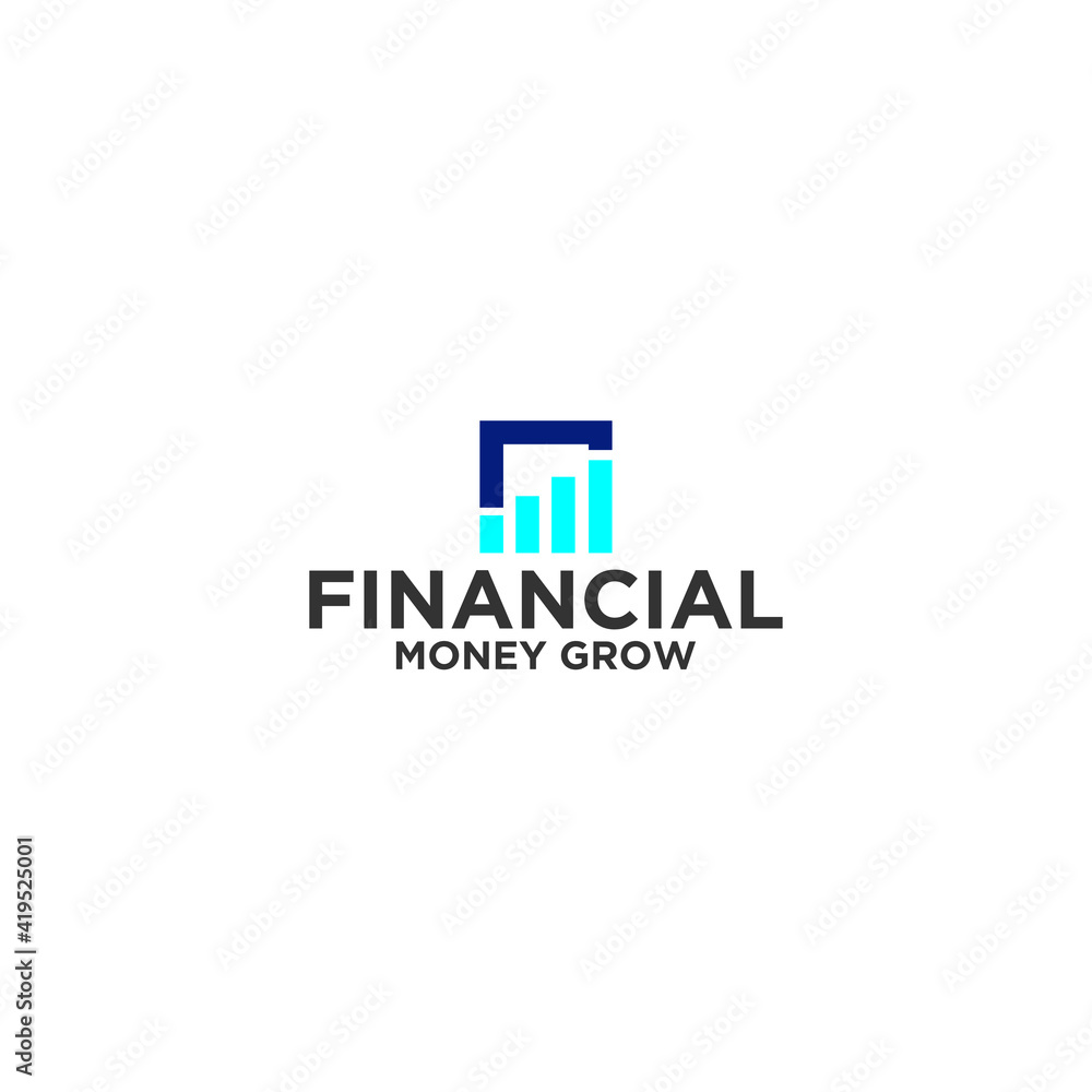 financial business logo design