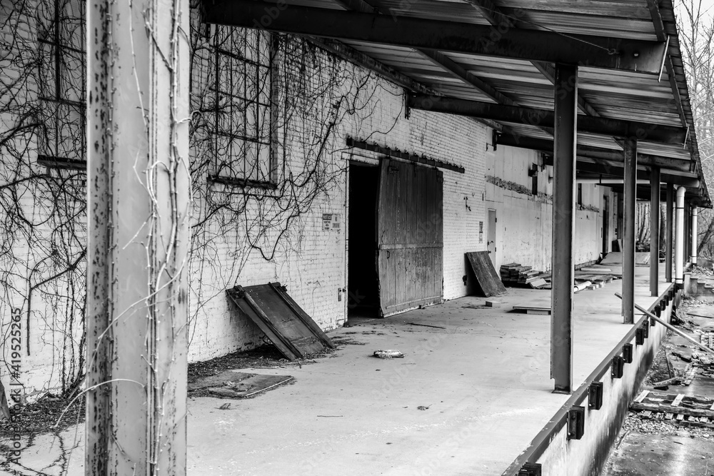 Abandoned and desolate building Abandoned and desolate building