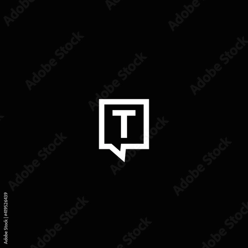  Logo Box T letter logo Design