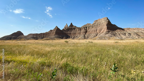 Badlands South Dakota rock formation