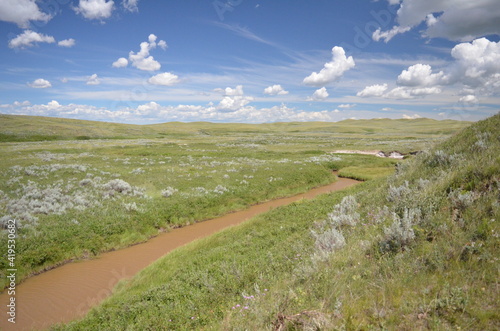 Views of Grasslands National Park in Saskatchewan Canada
