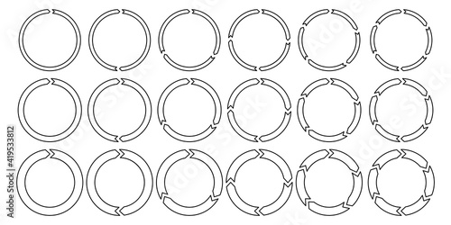 Cursor arrow icon set. Up arrow button symbol. Web banner business concept. Abstract vector background. Stock image. EPS 10.