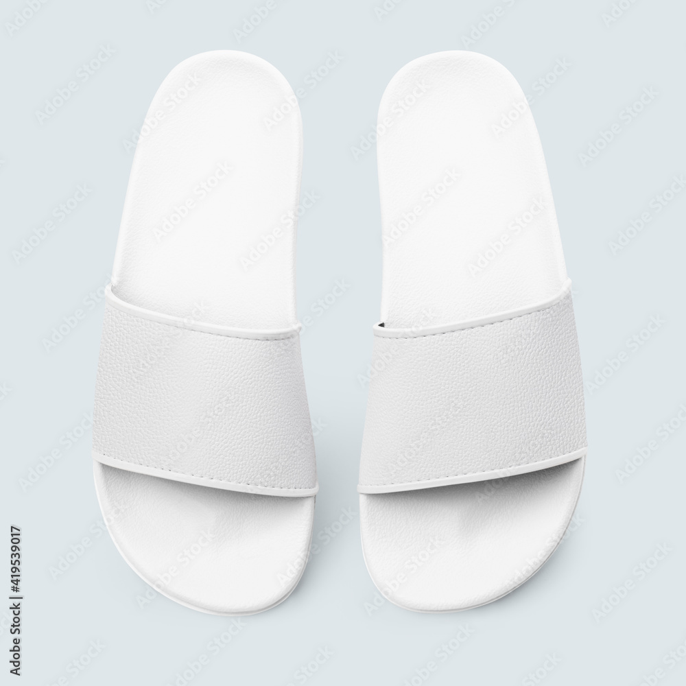 White sandals summer footwear fashion White sandals summer footwear fashion