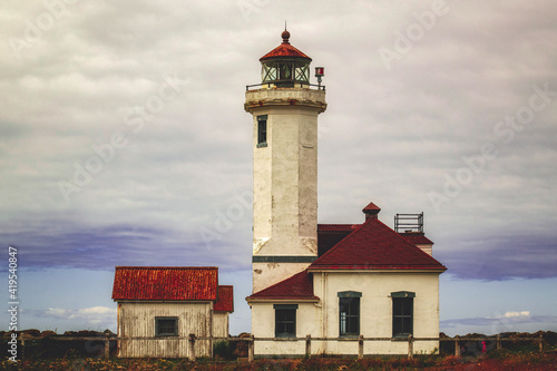 lighthouse on the coast