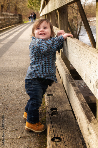 little child on the playground