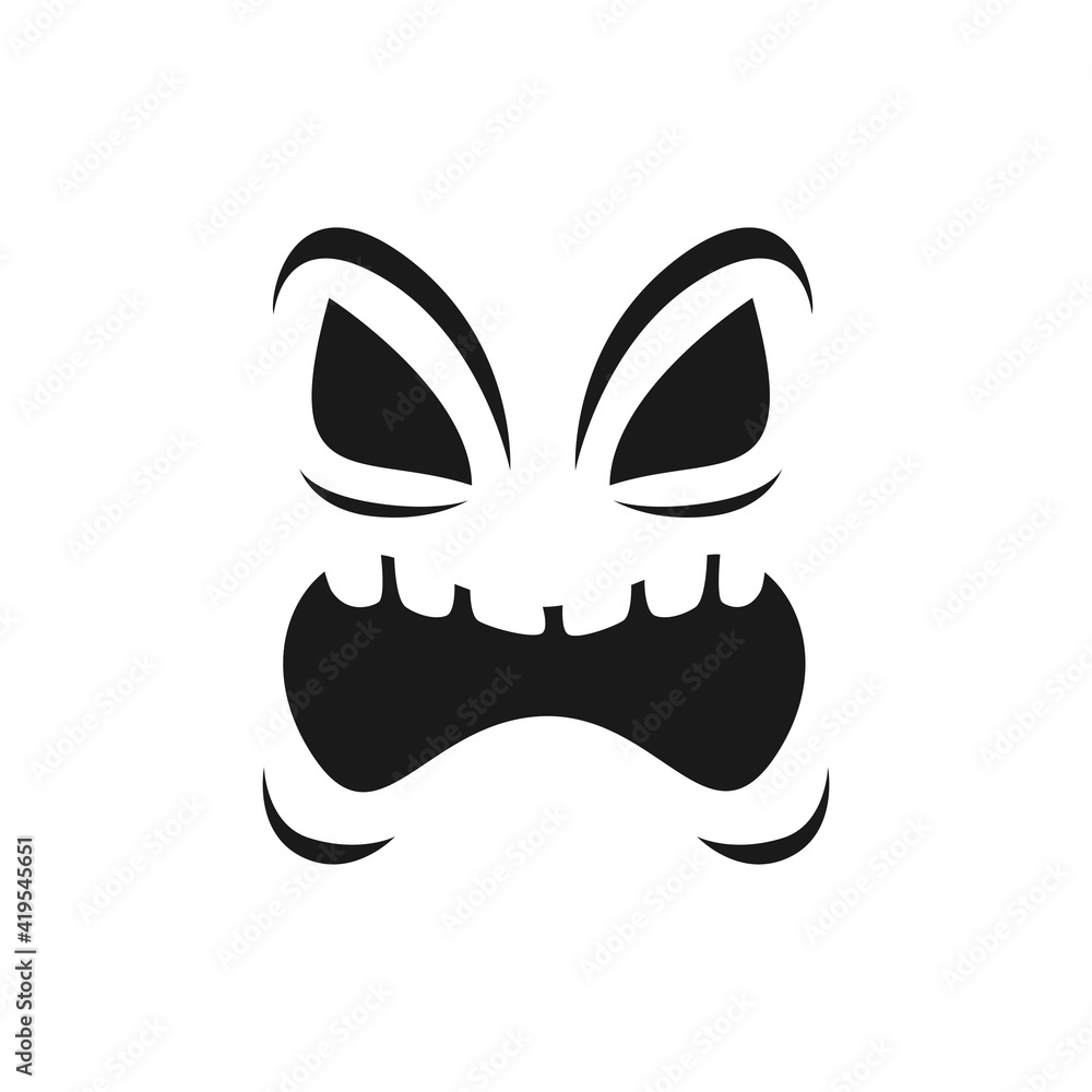 The face emoji is very scared like seeing a ghost. 6828385 Vector Art at  Vecteezy