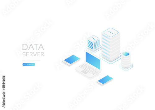Isometric server