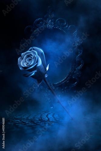 Fantasy magic dark backgrou...