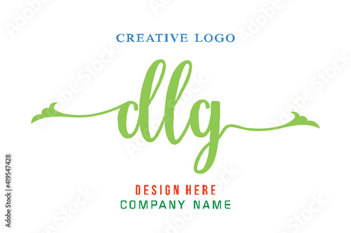 DLG lettering logo is simple, easy to understand and authoritative